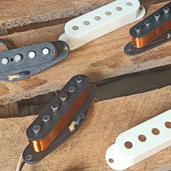 Handwound electric guitar pickups scooped sound Gramel Guitars