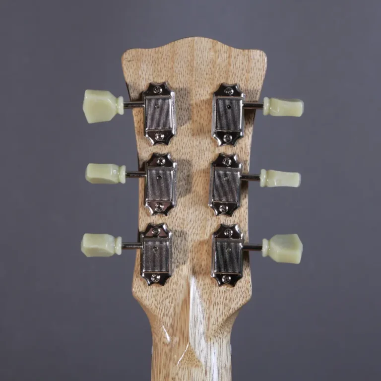The Bear Headstock Back Guitar Gramel Guitars Sweden Europe