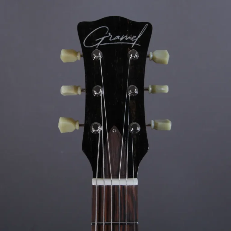 The Bear Headstock Front Guitar Gramel Guitars Sweden Europe